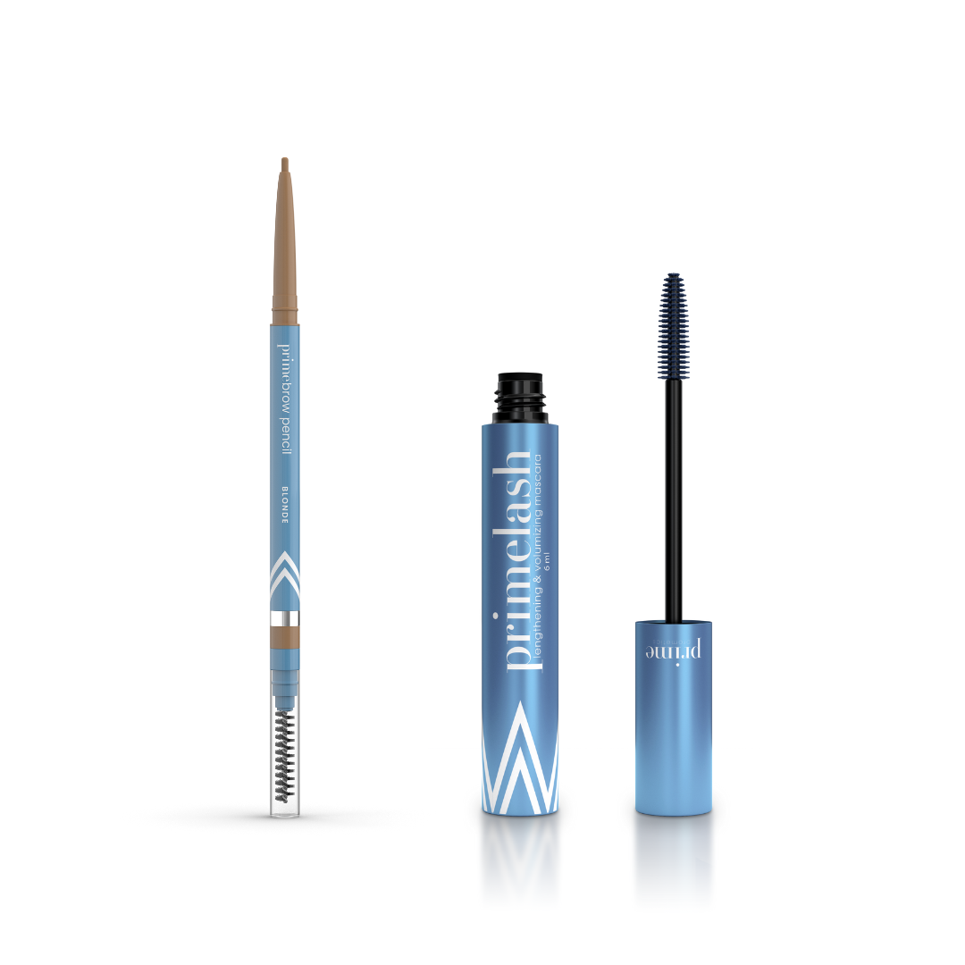 PrimeBrow Pencil + PrimeLash Mascara